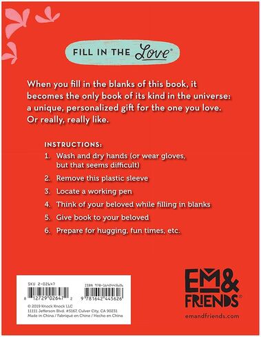 Em & Friends عنك تملأ كتاب الحب (Em & Friends املأ كتب الحب) in Kuwait