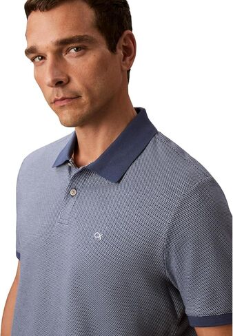 Calvin Klein Men's Jacquard Refined Polo in Saudi Arabia