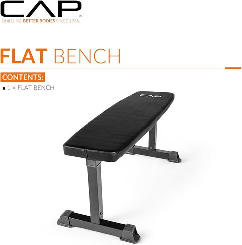 CAP Barbell Flat Weight Bench Color Series in Kuwait