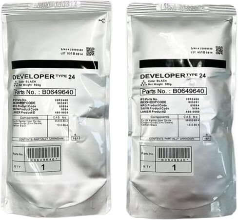 1PCS Type 24 Developer Powder 900G Compatible with 7500 8000 2090 2105 6001 7502 Type 24 Developer Machines in Saudi Arabia