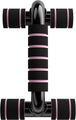 Readaeer Push Up Bars Gym Exercise Equipment Fitness 1 Pair Pushup Handles with Cushioned Foam Grip and Non-Slip Sturdy Structure Push Up Bars for Men & Women in Kuwait