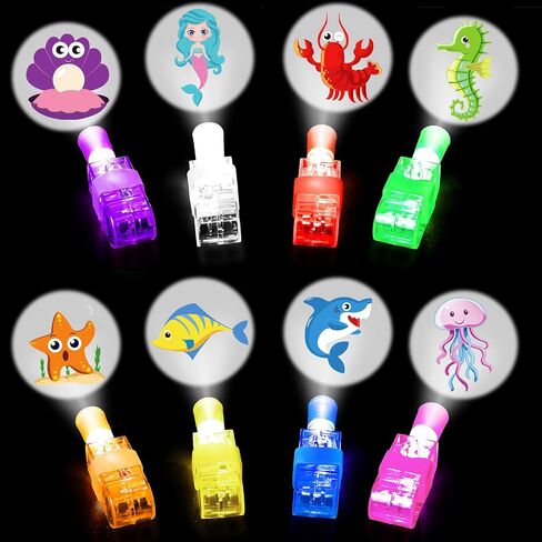 32 جهاز كمبيوتر تحت الحفل البحري تفضل أن أضواء الأصابع ، توهج في The Dark Light Up Summer Beach Party Favors للأطفال. in Saudi Arabia