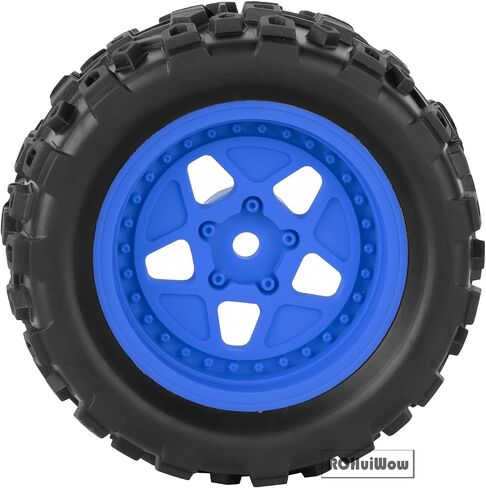 RC عجلات وإطارات إطارات الشاحنات ل 1/18 Typhon Granite ، RC عجلات العربات العربات العربات العربات العربات العربات العربات العربات العربات العربات العربات والطاطس لسيارة RC 1/18 ، 4pcs ، الأسود in Saudi Arabia