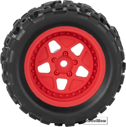 RC عجلات وإطارات إطارات الشاحنات ل 1/18 Typhon Granite ، RC عجلات العربات العربات العربات العربات العربات العربات العربات العربات العربات العربات العربات والطاطس لسيارة RC 1/18 ، 4pcs ، الأسود in Kuwait