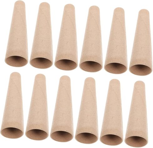 NUOBESTY Yarn Cone Wool Winder Tubes Reusable Paper Cones for Knitting and Crochet Efficient Winding Textile Factories Precision 12pcs in Saudi Arabia