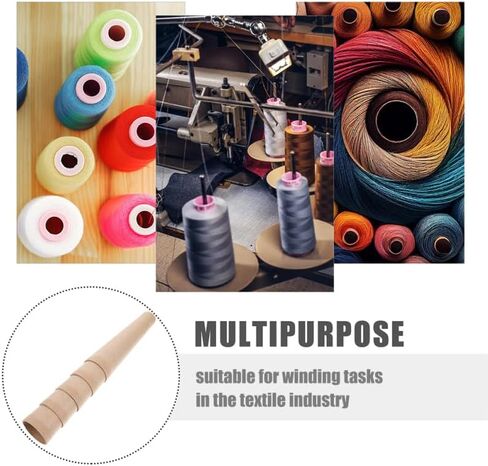 NUOBESTY Yarn Cone Wool Winder Tubes Reusable Paper Cones for Knitting and Crochet Efficient Winding Textile Factories Precision 12pcs in Saudi Arabia