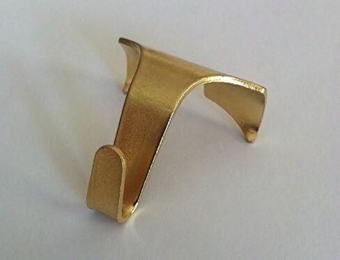 STAS Moulding Hook Gold/Brass Look + perlon Cord with Loop 150 cm (59") + Zipper in Saudi Arabia
