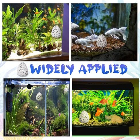 يختبئ الروبيان لنفق خزان أسماك السمك البلاستيكي من حوض السمك مع كوب الشفط ، Betta Habitat Cave Shelter Hideout للروبيان غوبي يختبئ الراحة in Kuwait