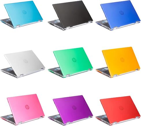 حالة McOver متوافقة مع 2021 ~ 2022 14 "HP Pavilion X360 14-DWXXXX Series 2-in-1 الكمبيوتر المحمول القابل للتحويل فقط (لا تركيب نماذج HP أخرى)-Clear in Saudi Arabia