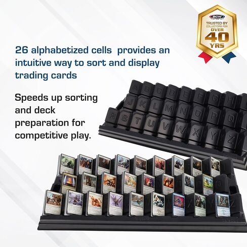 BCW SafeSort Card Sorting Tray – Organizer for Baseball, Trading, TCG, Deck, Game, and Collection Display in Saudi Arabia