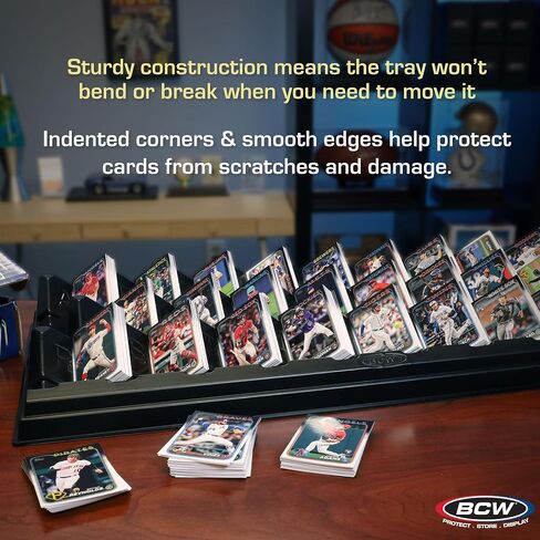 BCW SafeSort Card Sorting Tray – Organizer for Baseball, Trading, TCG, Deck, Game, and Collection Display in Saudi Arabia