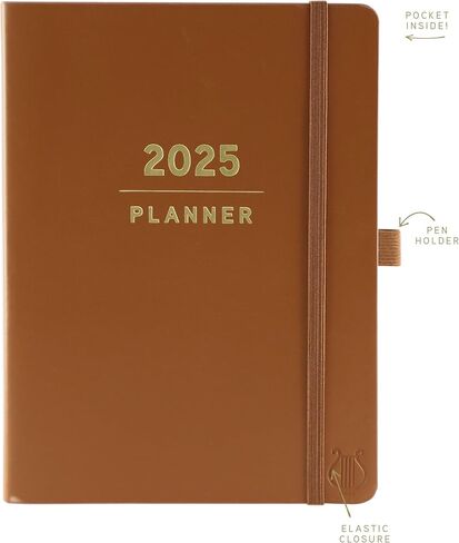 Graphique 2026 Apollo Business Planner | 18 Month Organizer, July 2025 - Dec. 2026 | Weekly & Monthly Spreads | To-Do List & Note Pages | Pen Loop | Vegan Leather | Sage Peanuts Typewriter | 6" x 8" in Kuwait