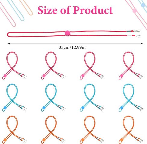 Mabor 24Pcs Cross Stitch Side Clips, Cross-Stitch Fabric Holders, High Elasticity Universal Fabric Tension Embroidery Clamp, Adjustable Fastening Clip for Scroll Rod Canvas in Saudi Arabia