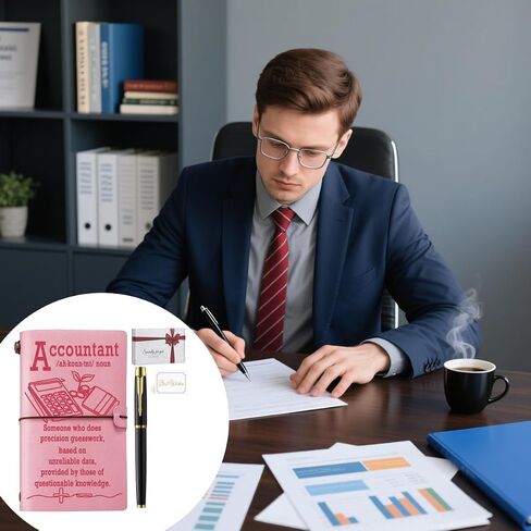 هدايا المحاسبين محاسبية مجلة مجلة محاسبة الهدايا المحاسبية للمحاسب CPA Nerd Boss ، زملاء العمل في عيد ميلاد التخرج التقاعد عيد الميلاد in Saudi Arabia