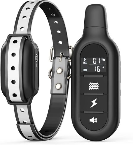 Shock Collar for Dogs 3300FT Dog Training Collar with Remote IPX7 Waterproof with 3 Training Modes, Adjustable Dog Collar for Small Medium Large Dogs in Saudi Arabia