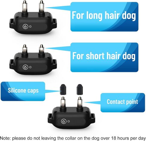 Shock Collar for Dogs 3300FT Dog Training Collar with Remote IPX7 Waterproof with 3 Training Modes, Adjustable Dog Collar for Small Medium Large Dogs in Saudi Arabia
