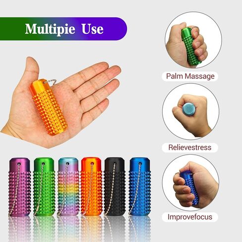زر النقر ، المغازل ، لعبة Pain Stim Fidget ، تصميم 3 في 1 من Little Ouchies Fidget ، لعبة Mini تململ للبالغين ، مجموعة مفاتيح Grippie Stim Spiky لتخفيف القلق in Kuwait