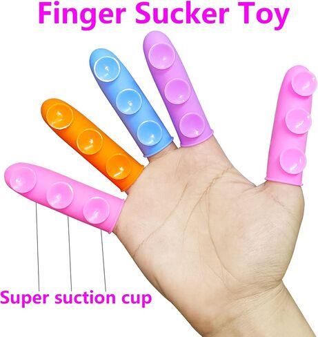 Fidget Toys,5PCS Squid Sucker Toys Finger Sucker Toys for Kids and Adults Anxiety Relief ADHD Autism Decompression Christmas Stuffing Gift Classroom Gift in Saudi Arabia