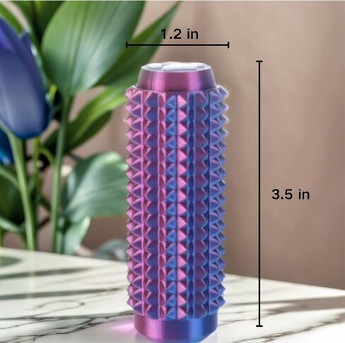 2PCS Pain Stim Fidget - Little Ouchies Fidget Toys Adults,Spiky Sensory Toys with Cute Shapes, Keyboard Clicker Fidget,Anxiety Stress Relief Keychain(Purple/Red Gold Purple) in Kuwait