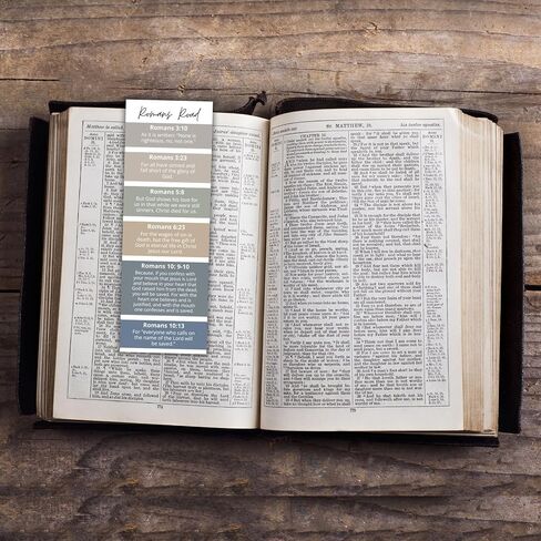 رومان رود رود الكتاب المقدس آية إشارة مرجعية 50pk 2x6 "الحد الأدنى الحديث كيف يتم إنقاذ فتاة المعمودية هدية معسكر الشباب الحاضر in Saudi Arabia