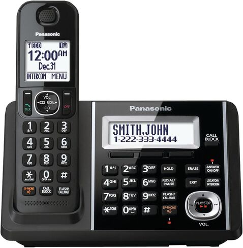 Panasonic KXTGF340B Dect 1-Handset Landline Telephone (Renewed) in Saudi Arabia