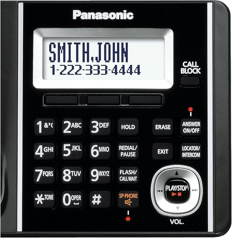 Panasonic KXTGF340B Dect 1-Handset Landline Telephone (Renewed) in Saudi Arabia