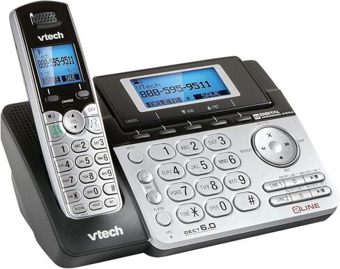 Vtech Two-Line Expandable Cordless Phone with Answering System in Saudi Arabia