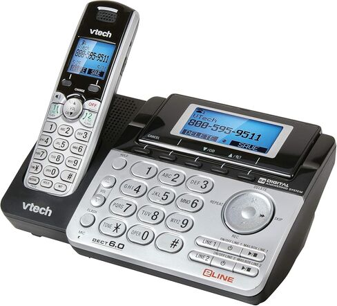 Vtech Two-Line Expandable Cordless Phone with Answering System in Saudi Arabia