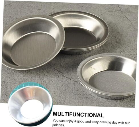 15Pcs Color Mixing Tray for Home and Art Use Non Leaking Paint Palette for Watercolor and Craft Projects for Artists and Students in Saudi Arabia