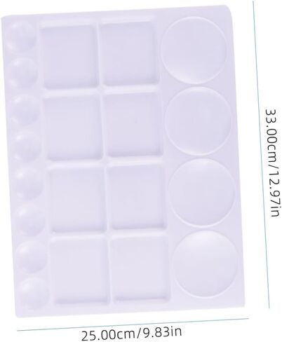 Gatuida Watercolor Pigment Trays Square Artboard Painting Trays for Boys and Girls Artists in Saudi Arabia