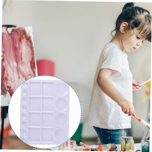 Gatuida Watercolor Pigment Trays Square Artboard Painting Trays for Boys and Girls Artists in Saudi Arabia