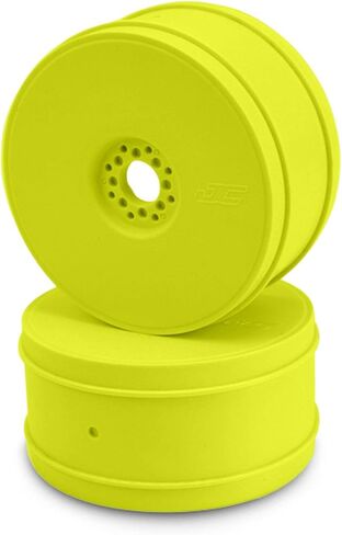 J Concepts 3357Y Bullet - 1/8th Buggy Wheel - 83Mm - 4Pc - (Yellow) in Saudi Arabia