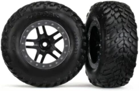 إطارات وعجلات Traxxas المجمعة (مركب S1) (SCT split-spoke) in Saudi Arabia