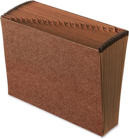 Pendaflex Expanding Alphabetic File, 21 Pockets, Letter Size, Redrope, 1 Each (PFXR-17A-OX) in Saudi Arabia