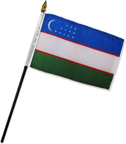4x6 بوصة uzbekistan مصغرة العلم العلم العلم العلم in Saudi Arabia