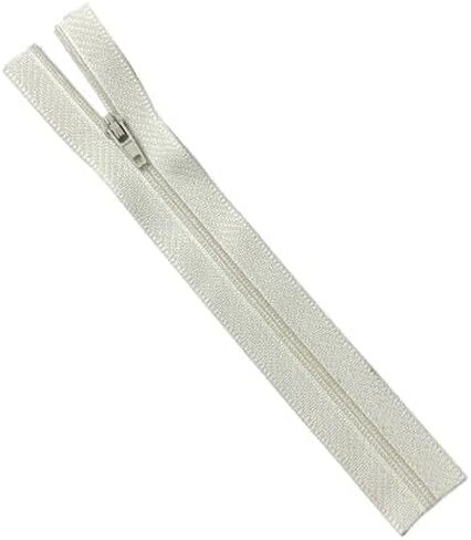 aljiwar nylon zipper #3 للخياطة والحرف اليدوية ، 7-18 بوصة للخياطة DIY والديكور (بني ، 14 بوصة) in Saudi Arabia