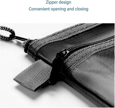 10 Pack Mesh Zipper Pouches for Organizing, Mesh Zipper Pouch Bags, A6 Zipper Bags for Organizing Storage for Office Supplies, Cosmetics, Travel Necessities in Saudi Arabia