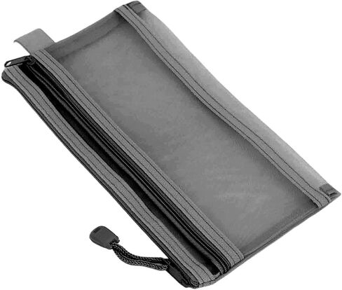 10 Pack Mesh Zipper Pouches for Organizing, Mesh Zipper Pouch Bags, A6 Zipper Bags for Organizing Storage for Office Supplies, Cosmetics, Travel Necessities in Saudi Arabia