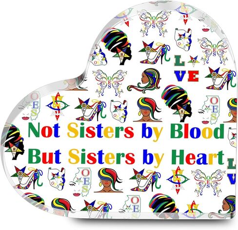 OES Symbol Acrylic Sign Eastern Star Gift OES Sorority Keeper Gifts for Women (OES) in Saudi Arabia