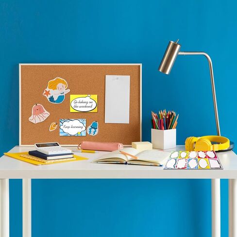 Super Hero Name Tag Stickers 250pcs - 3"x2" Waterproof Durable Labels for Kids Birthday Party, Classroom Supplies & Themed Decor - Personalized Superhero Stickers for School Events (250) in Kuwait