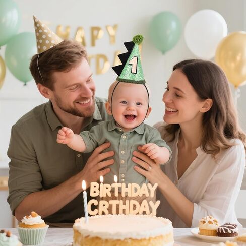 أزياء رأس قبعة عيد ميلاد ، كعكة الحفلات سحق التاج قبعة ديكور عيد ميلاد للطفل ، مصغرة صورة دعامة الشعر ملحق in Kuwait