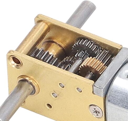 محرك DC المصقول ، 1218 - N20 حمولة كبيرة الحمل محرك مزدوج العمود التروس محرك 12V 136 دورة في الدقيقة محرك كهربائي موجه مع مقعد ثابت لروبوتات السيارات الذكية in Kuwait