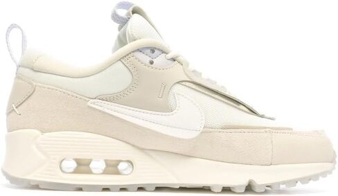 Nike Air Max 90 LV8 Women's Shoes (FD4328-101, Summit White/Black/Wolf Grey/Smoke Grey) Size 6.5 in Saudi Arabia