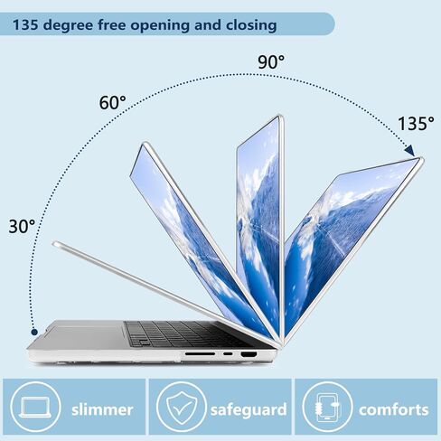 MecBevia for MacBook Pro 16 Inch Case (2025–2021, M4/M3/M2/M1 Pro & Max, Model A3403 A3186 A2991 A2780 A2485), Hard Shell & Keyboard Cover, Screen Protector, Webcam Cover, Adapter, Abstract Flower in Saudi Arabia