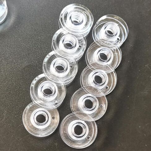 HONEYSEW 20PCS Plastic Bobbins 4114401 for Husqvarna Viking 100 105 Classica 120 150 6540 in Saudi Arabia