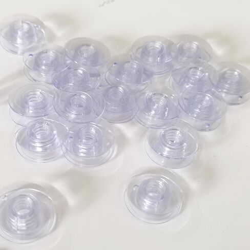 HONEYSEW 20PCS Plastic Bobbins 4114401 for Husqvarna Viking 100 105 Classica 120 150 6540 in Saudi Arabia