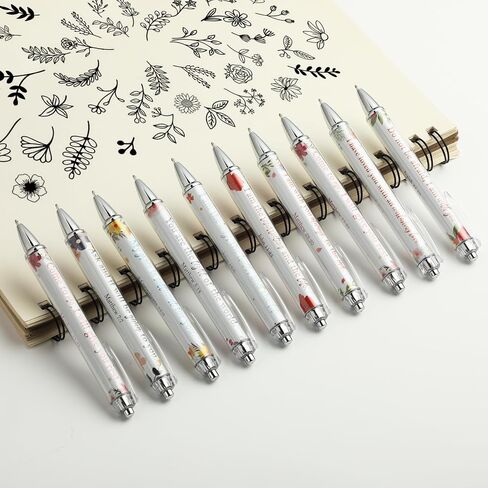 Mr. Pen- Christian Pen Set, 50 Pack, Black Ink, Floral, Bible Verse Pens, Ballpoint Bible Pens No Bleed Through in Saudi Arabia