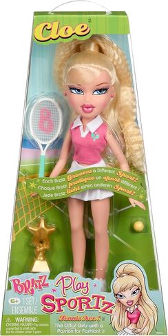 Bratz Plays Sportz Cloe Fashion Doll مع الملحقات ، التنس in Kuwait