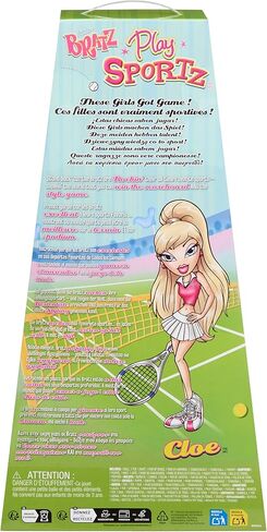 Bratz Plays Sportz Cloe Fashion Doll مع الملحقات ، التنس in Kuwait