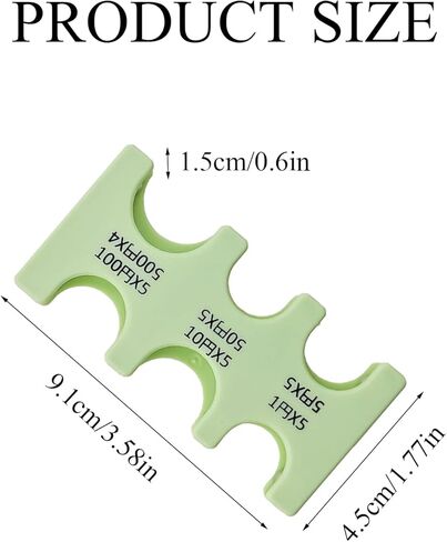 2 أجهزة الكمبيوتر اليابانية ينظم عملة اليابان منظم الحالات الصلبة وتخزين العملات المعدنية Coins Jpy Coin منظم وموزع ومحفظة لخزف العملة البلاستيكية مع 6 فتحات (خضراء فاتحة ، أرجوانية خفيفة) in Kuwait